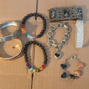 8 Costume Jewellery Bracelets